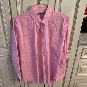 Express men’s fitted dress shirt.